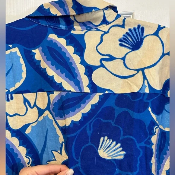 FARM Rio Blue Tropical Groove Romper - Picture 5 of 5